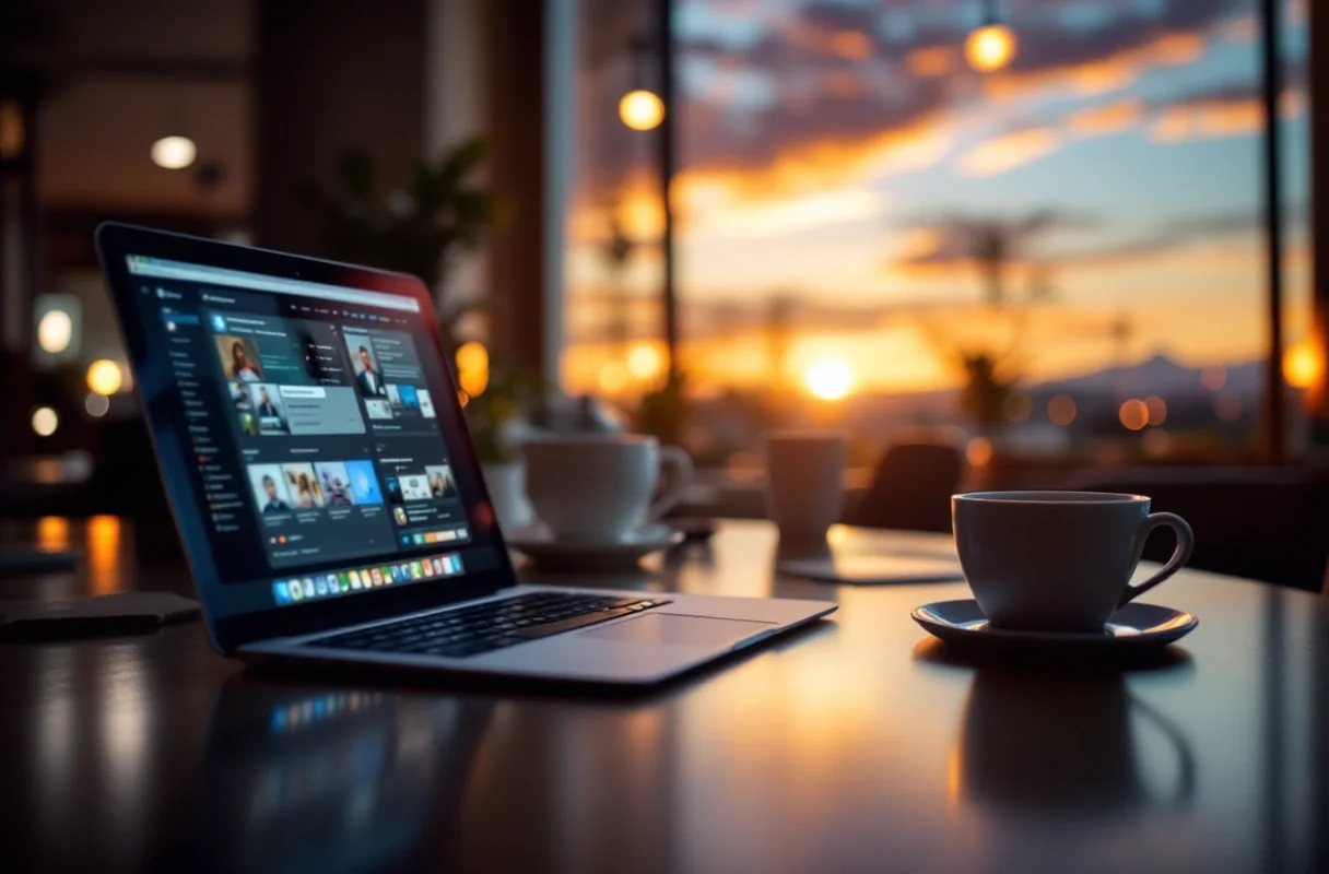 Professional image illustrating 2. Engage with Your Audience on Social Media